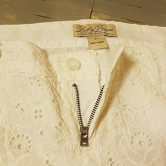 Lucky Brand white lace shorts - Picture 5 of 5